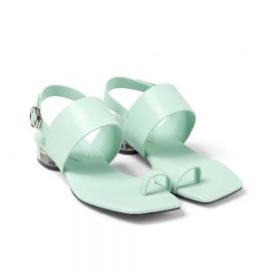 Giày xăng đan đế bệt quai ngang bản to SD03031