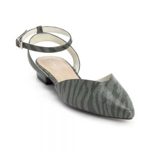 Giày xăng đan mũi nhọn khoét V SD03021