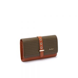 Ví cầm tay nắp dập nổi phối khoá VI098